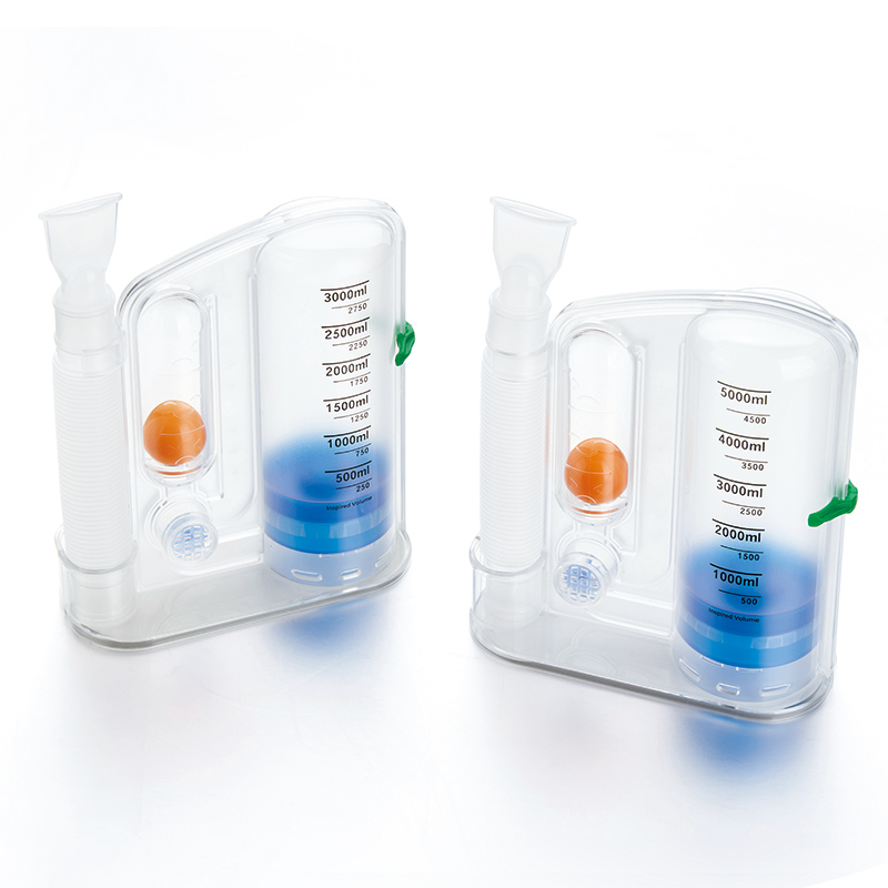 One-ball lung exerciser