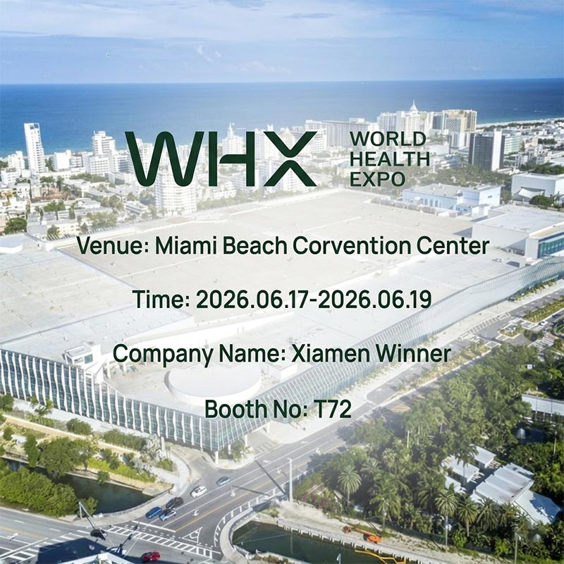 به Xiamen Tianzuo/برنده در نمایشگاه جهانی سلامت WHX 2026 بپیوندید – غرفه T72، ساحل میامی